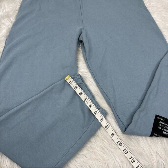 Mayfair NWT Blue This Moment Is More Important Jogger Sweatpants L-XL/W28/L30 - Picture 13 of 13